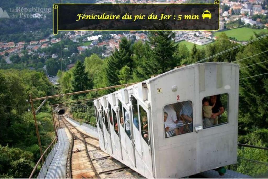 Le Glamour *Studio *Parking Prive* *Wifi*Calme* Lourdes Exterior foto
